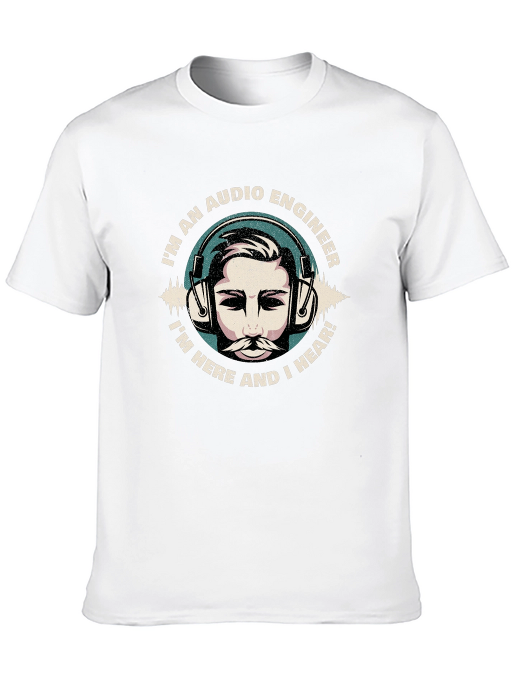 Audio Engineer T-Shirt - Hear and Present