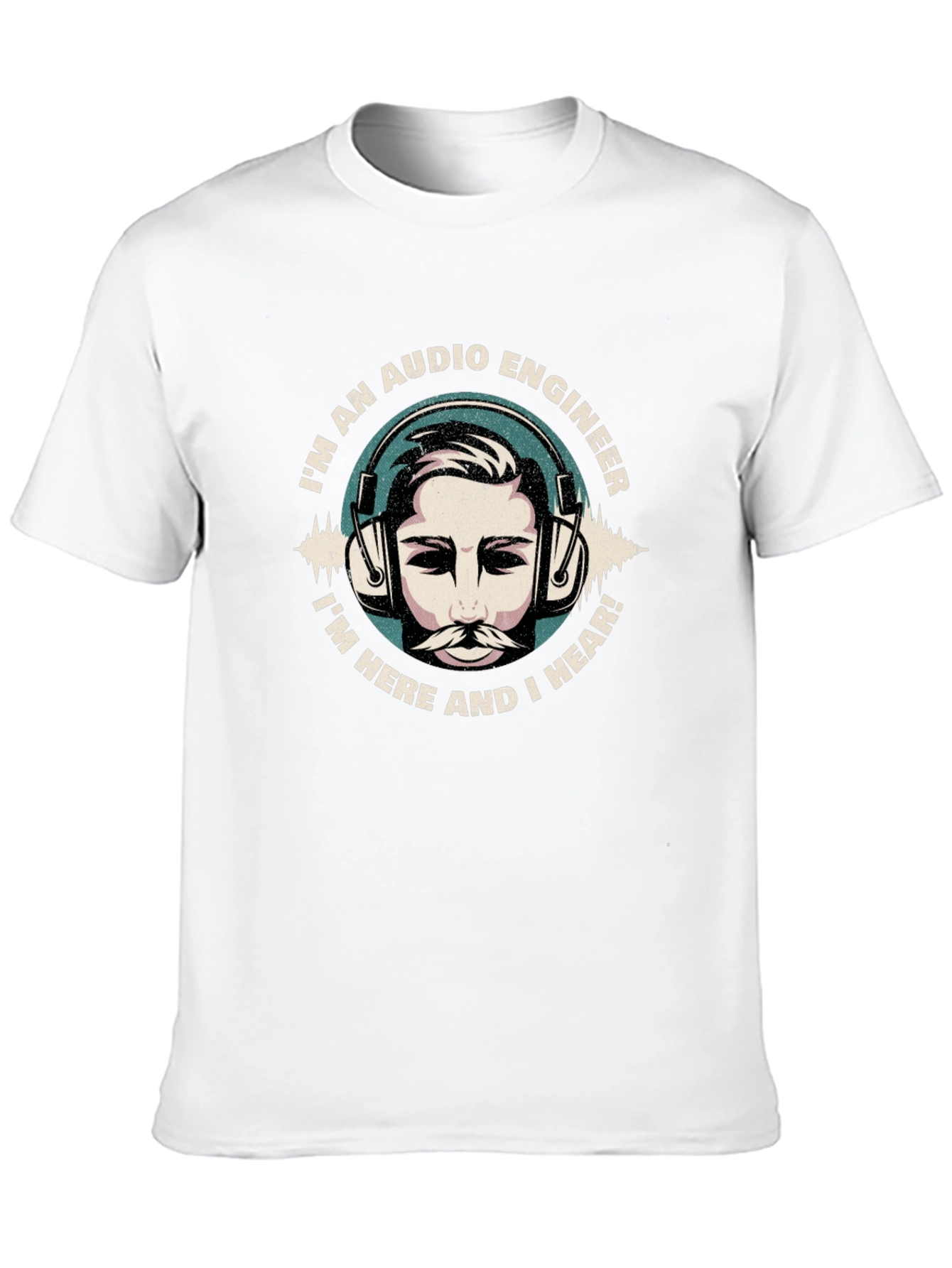 Audio Engineer T-Shirt - Hear and Present