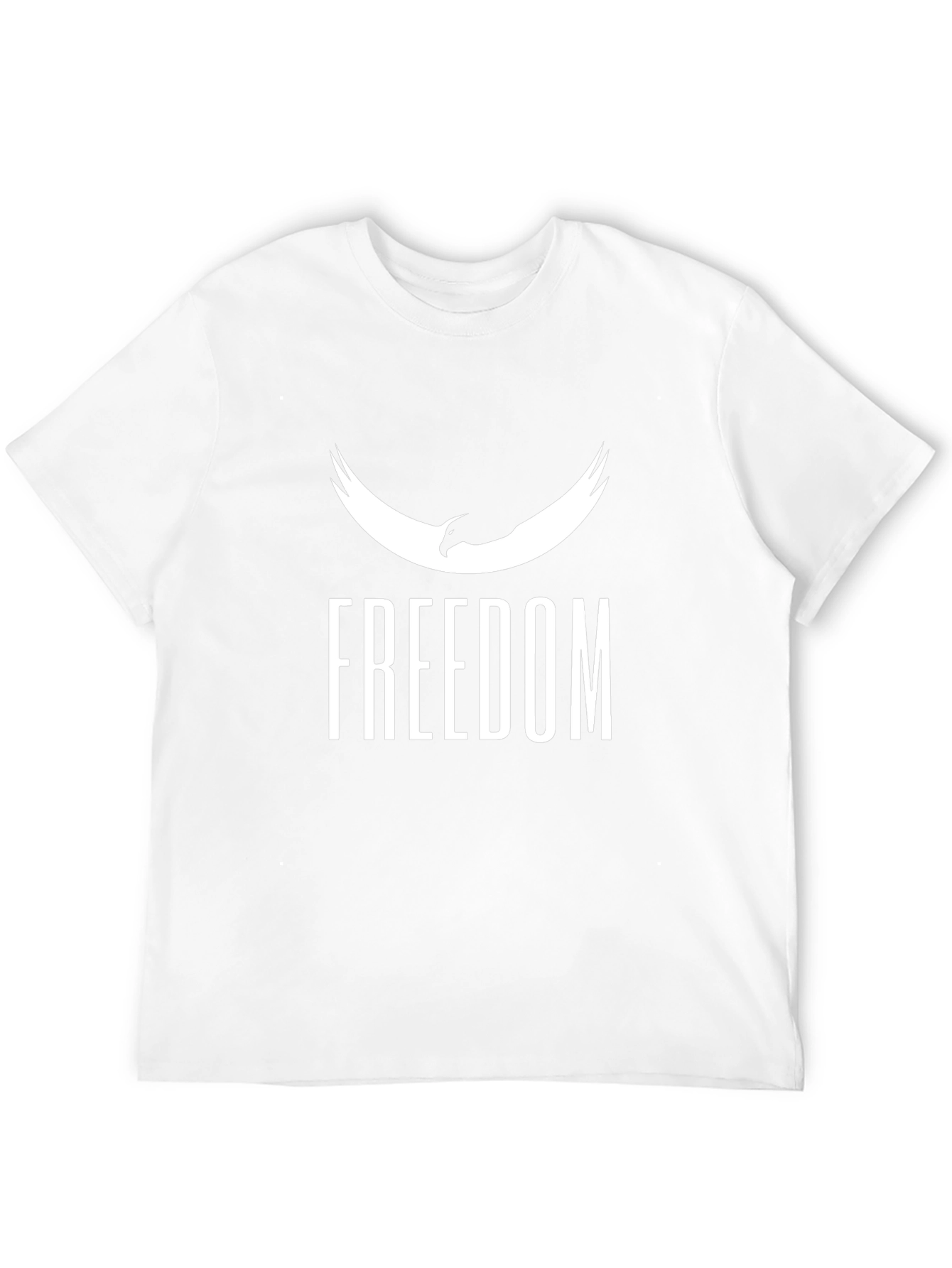 Freedom Graphic Black T-Shirt for Men