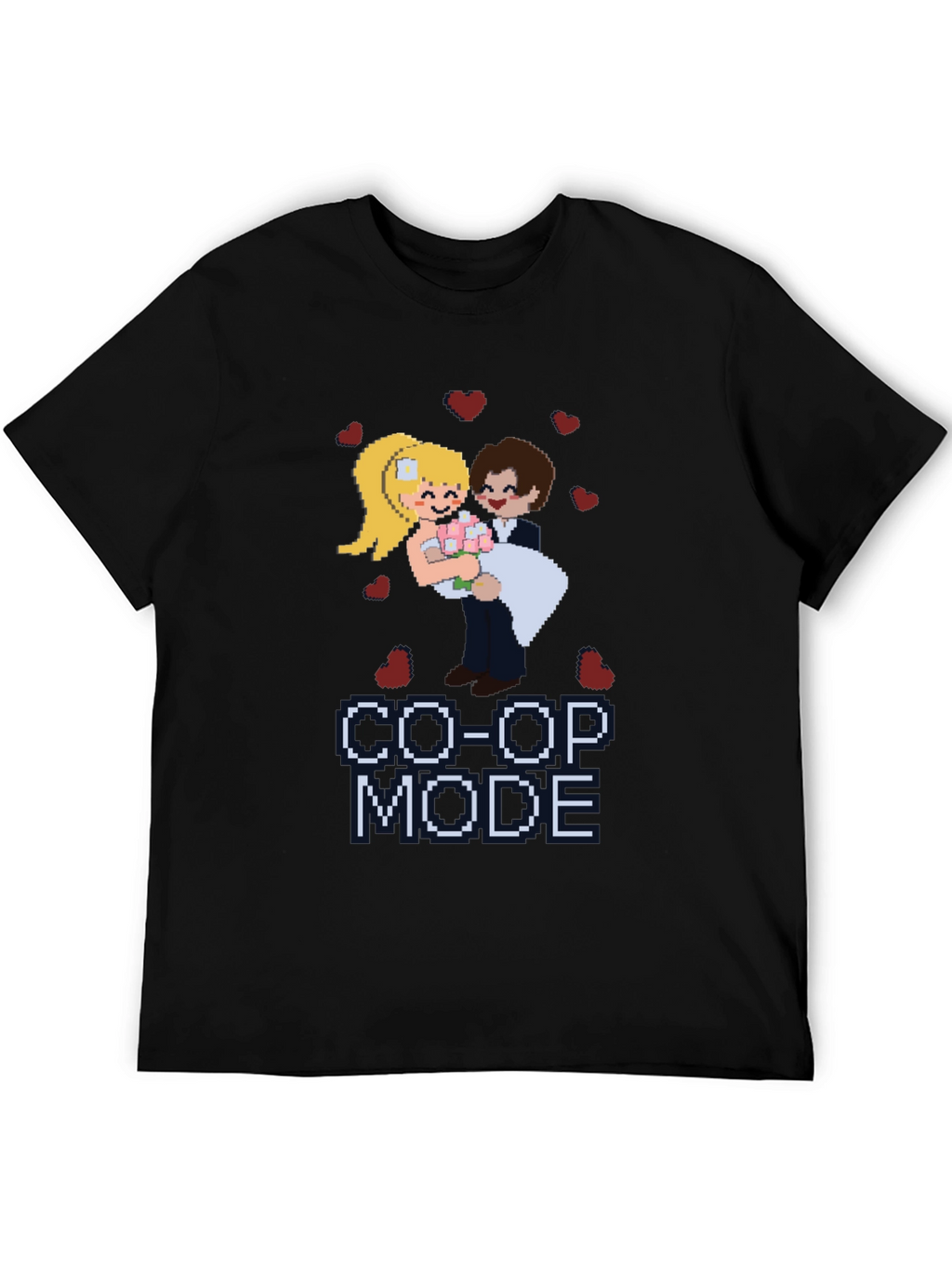 Co-Op Mode Pixel Art T-Shirt