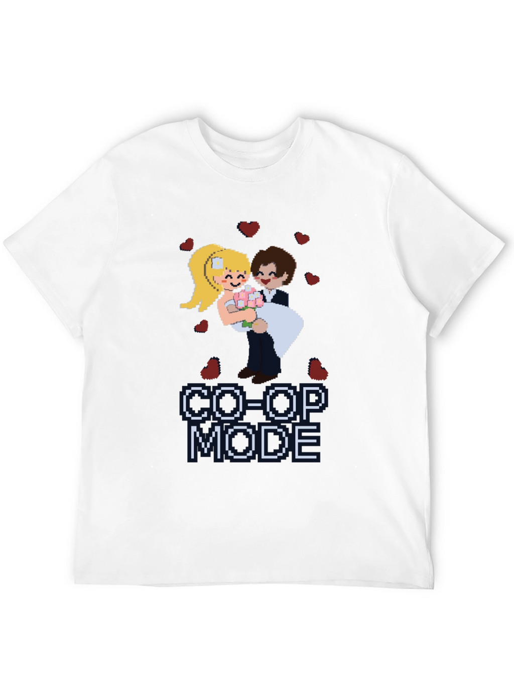 Co-Op Mode Pixel Art T-Shirt