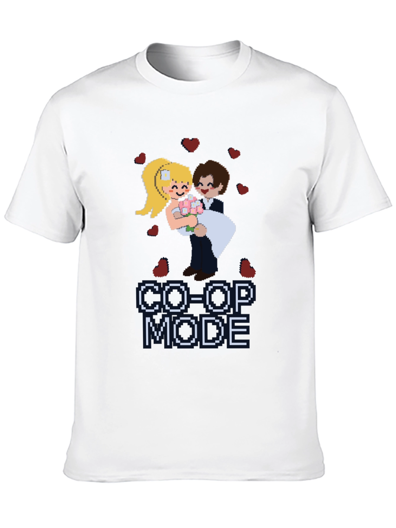 Co-Op Mode Pixel Art T-Shirt