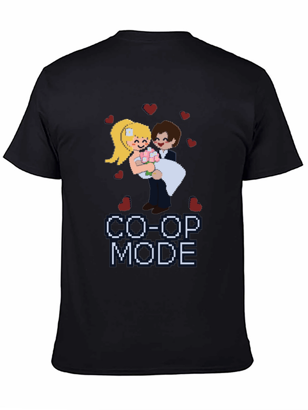 Co-Op Mode Pixel Art T-Shirt