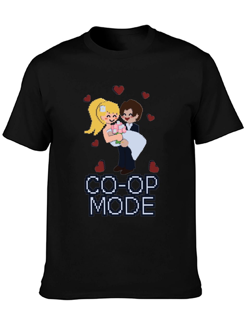 Co-Op Mode Pixel Art T-Shirt