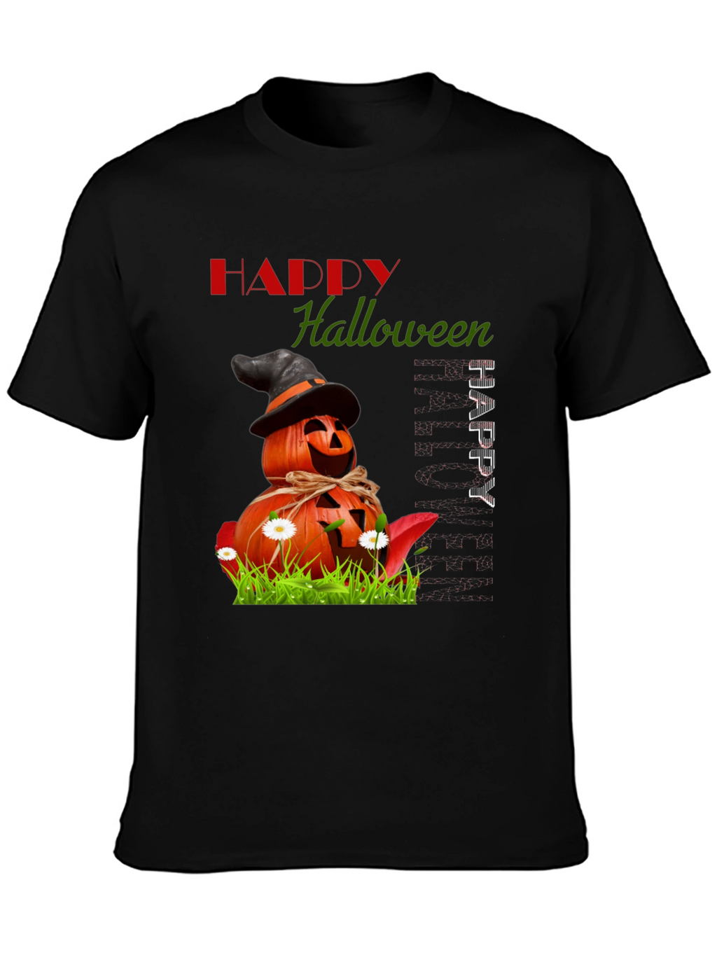 Halloween Pumpkin Stack T-Shirt