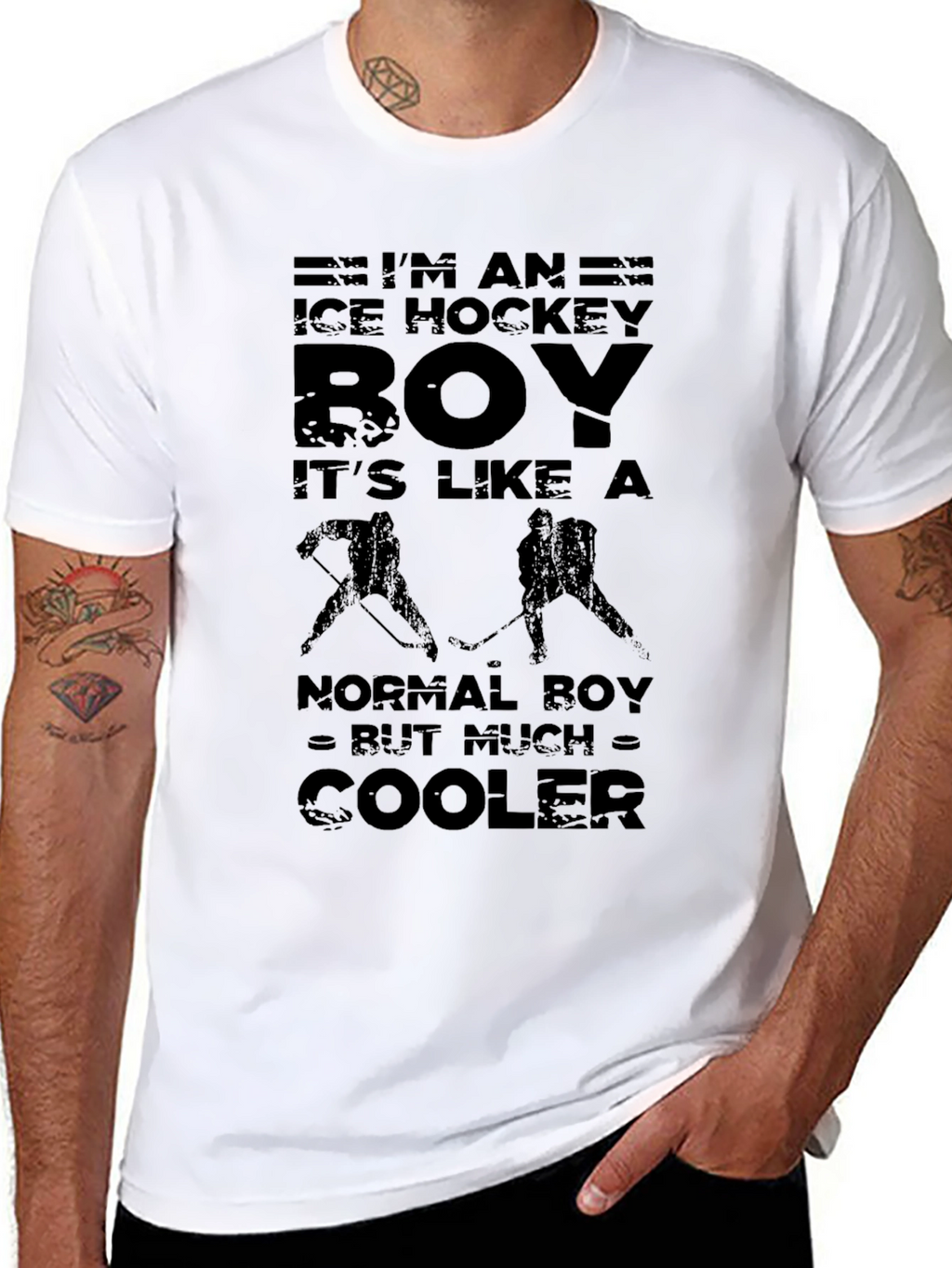 Ice Hockey Boy T-Shirt