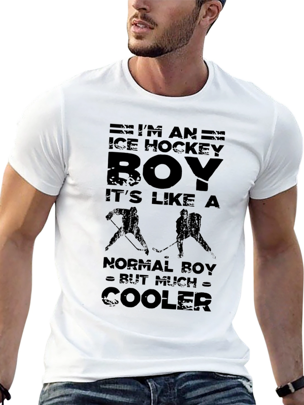 Ice Hockey Boy T-Shirt