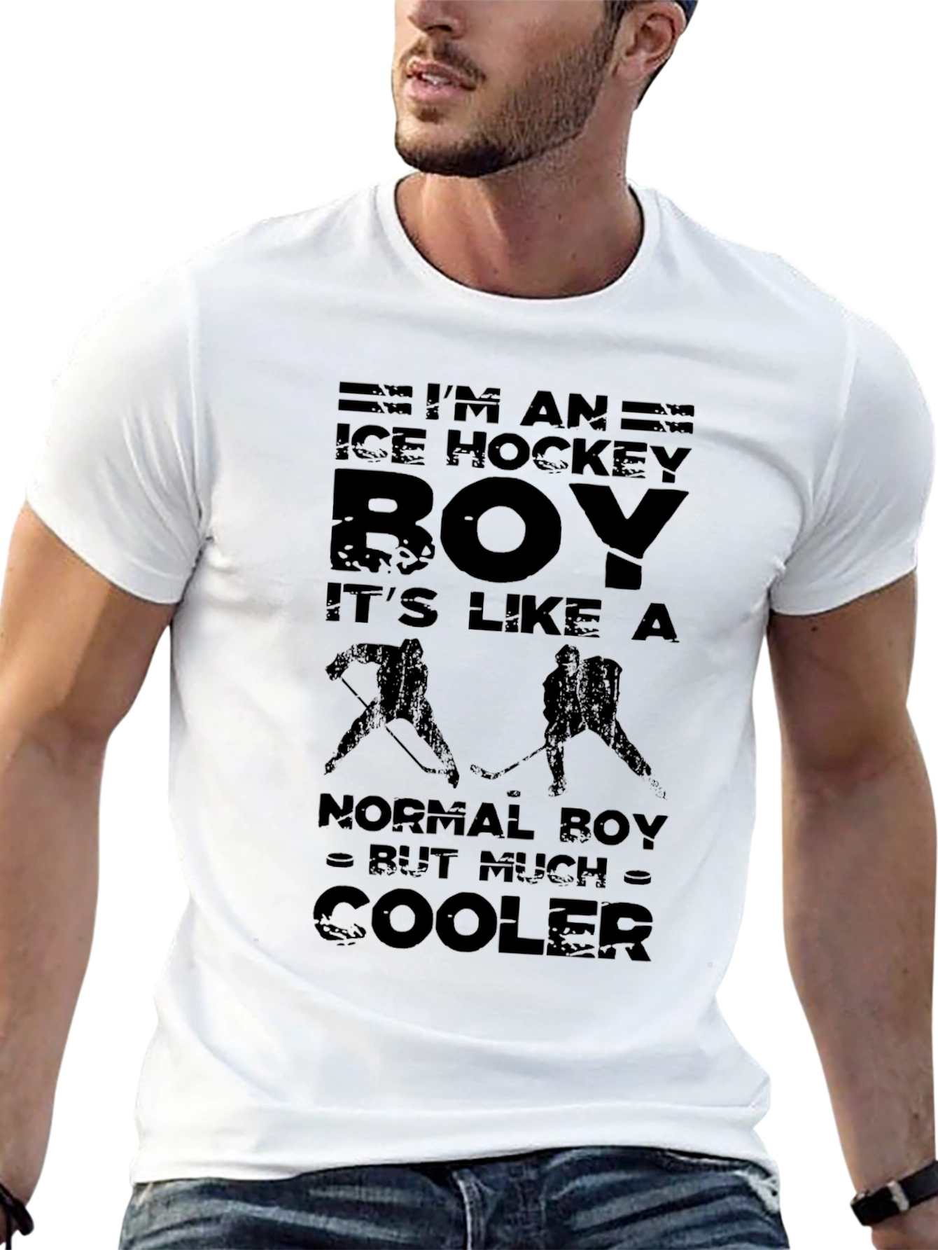 Ice Hockey Boy T-Shirt