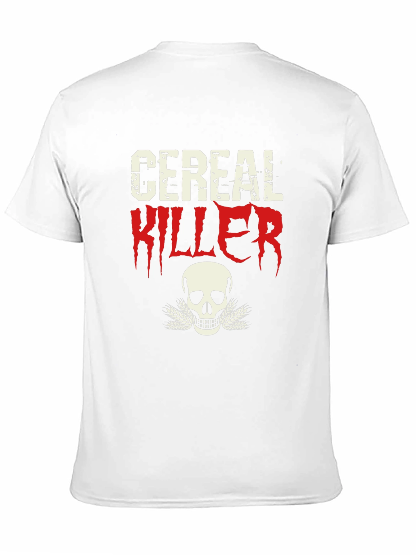 Cereal Killer T-Shirt - Skull Graphic Tee