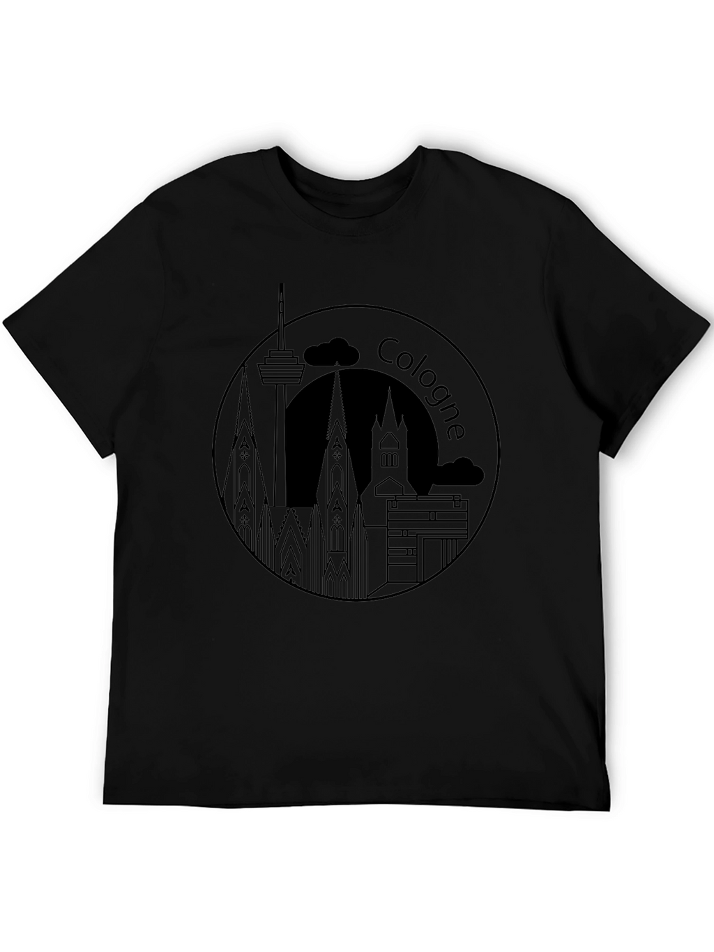 Cologne Skyline T-Shirt - Cityscape Tee
