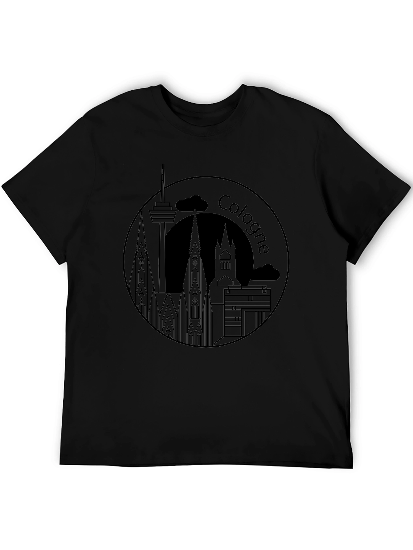 Cologne Skyline T-Shirt - Cityscape Tee