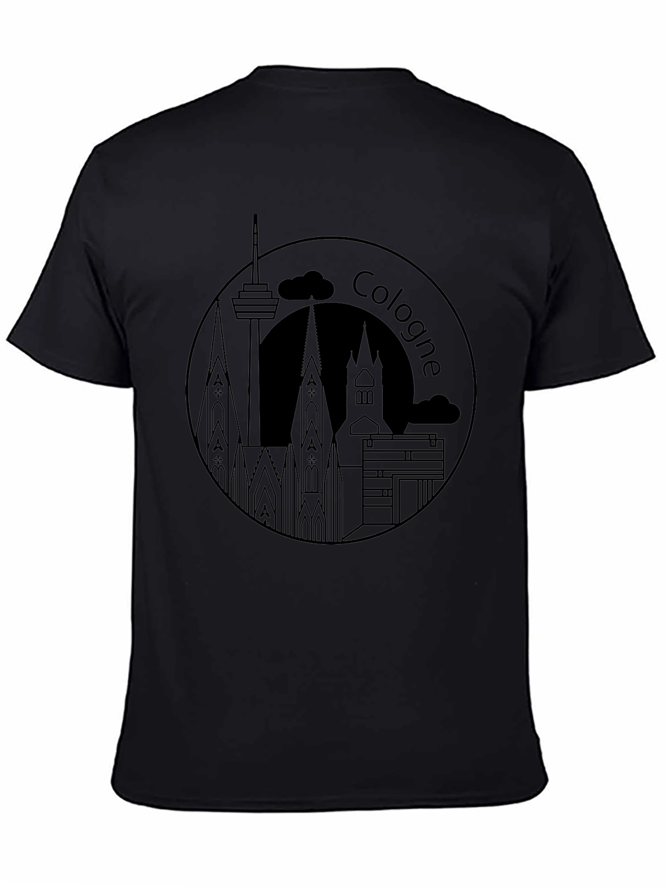 Cologne Skyline T-Shirt - Cityscape Tee