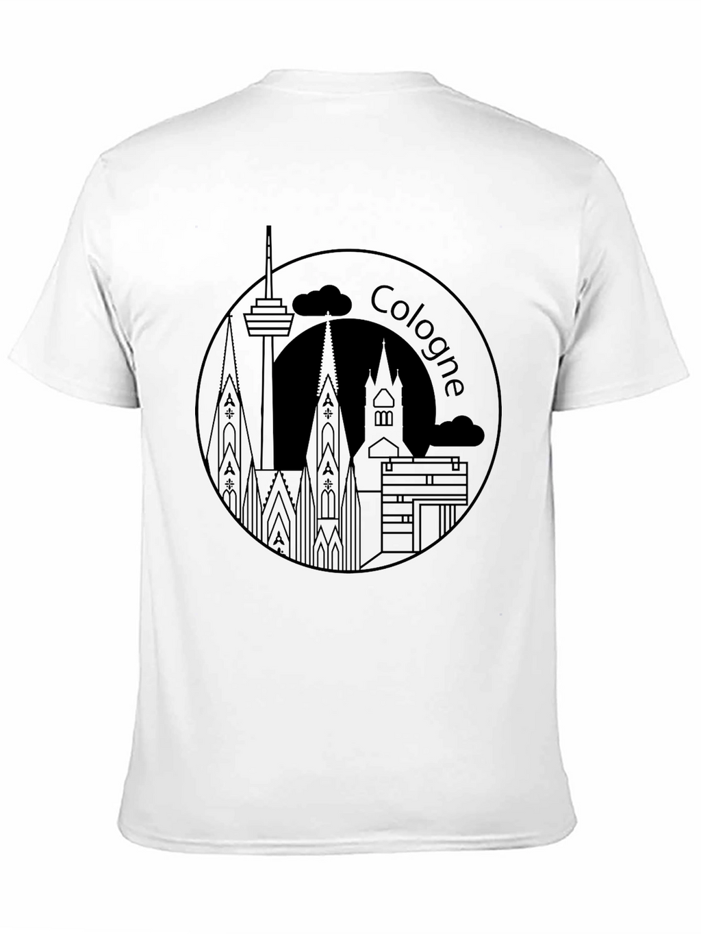 Cologne Skyline T-Shirt - Cityscape Tee