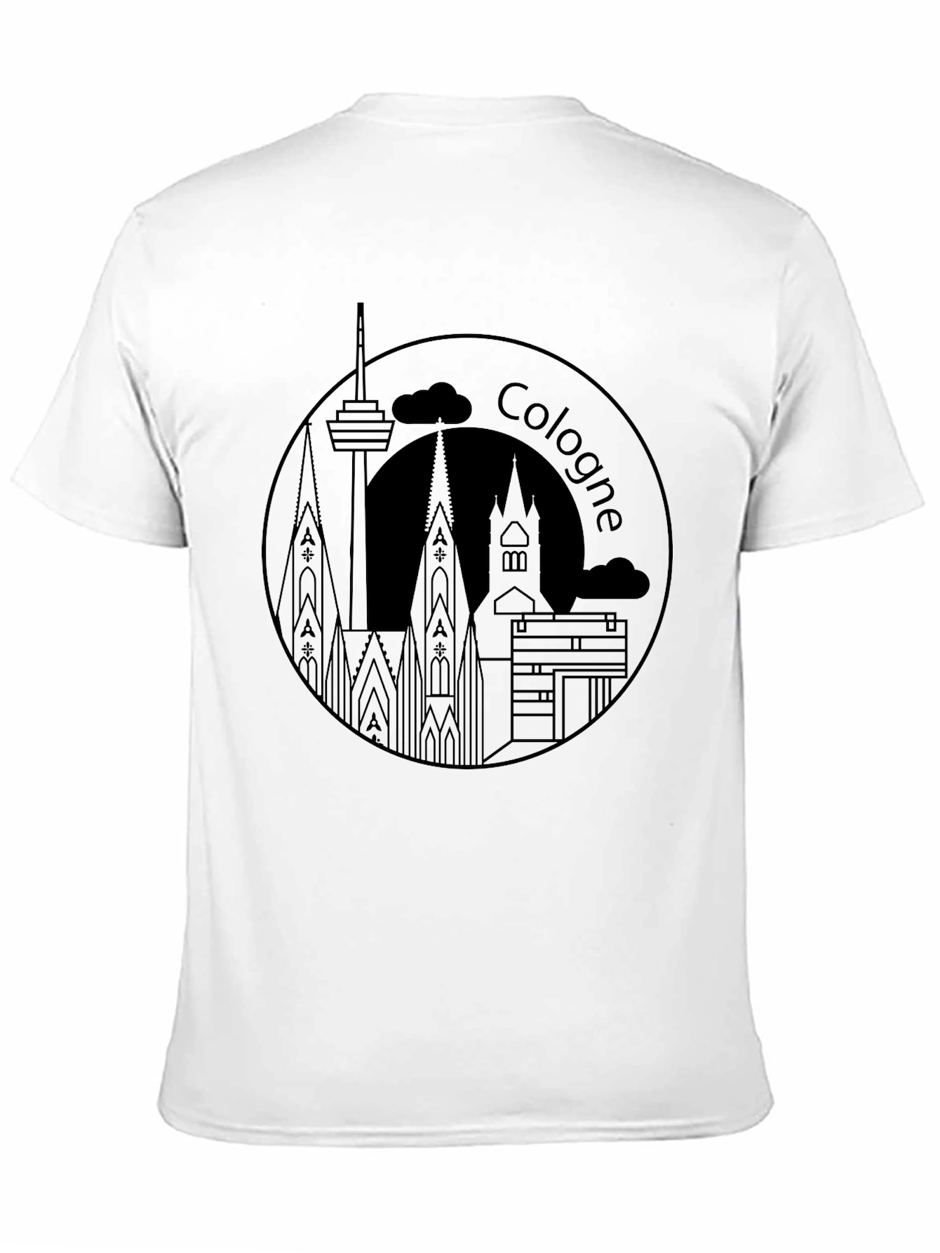 Cologne Skyline T-Shirt - Cityscape Tee