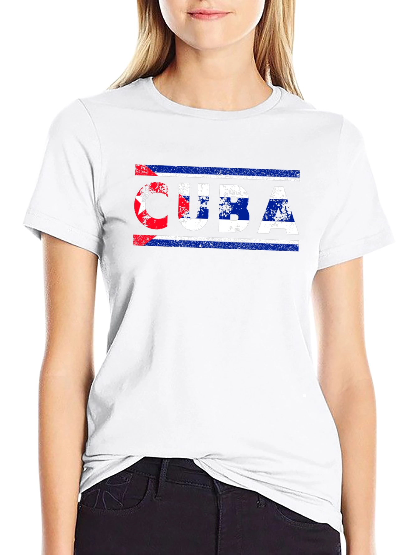 Cuba Flag Graphic T-Shirt