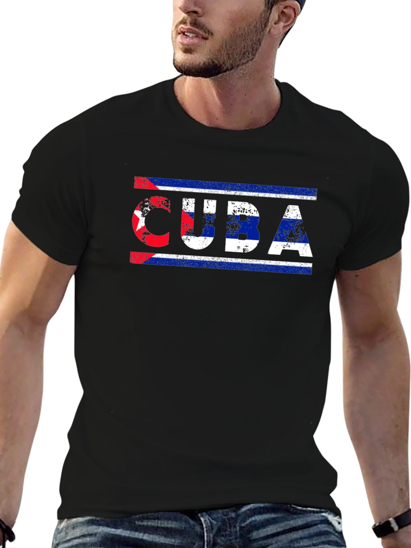 Cuba Flag Graphic T-Shirt