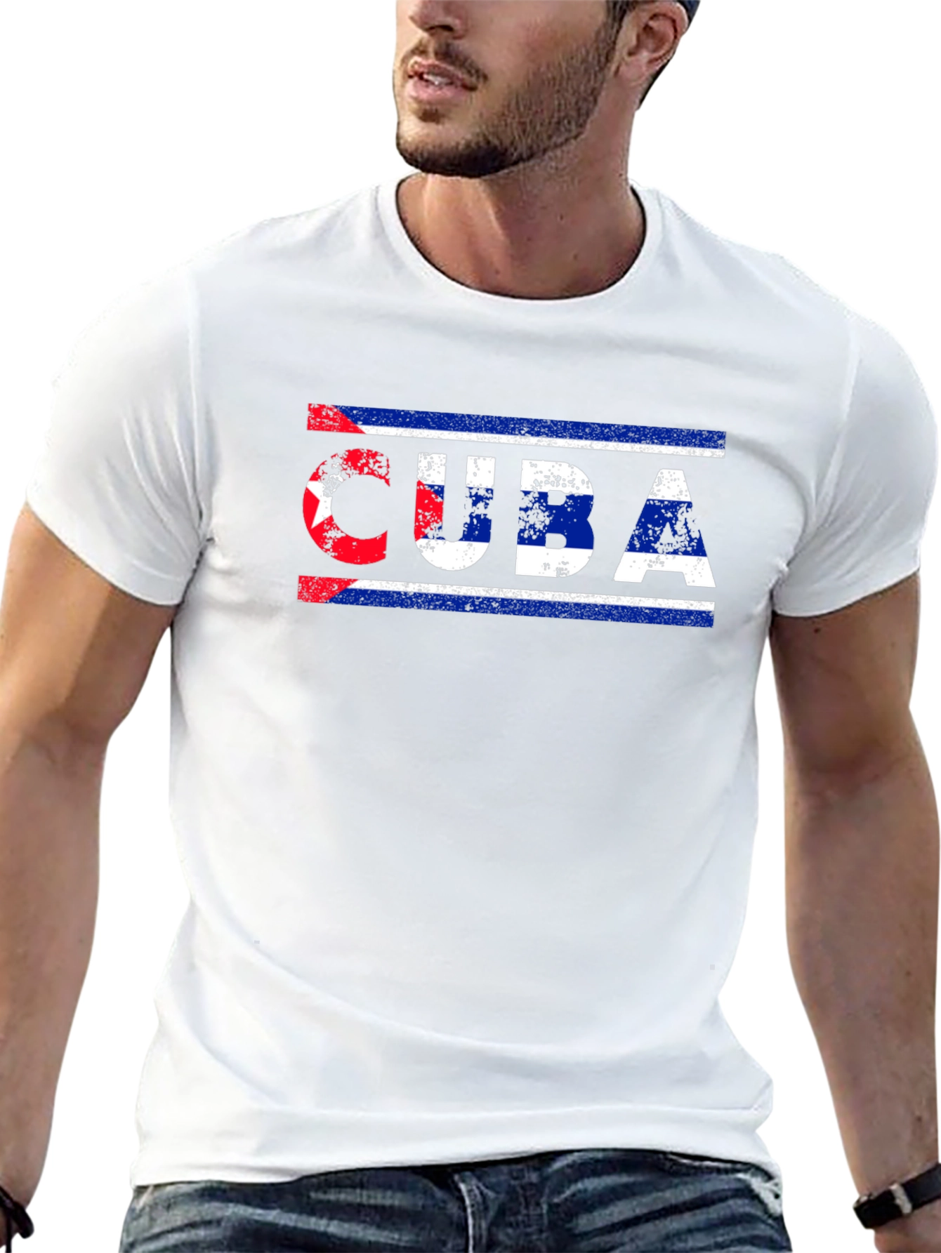 Cuba Flag Graphic T-Shirt