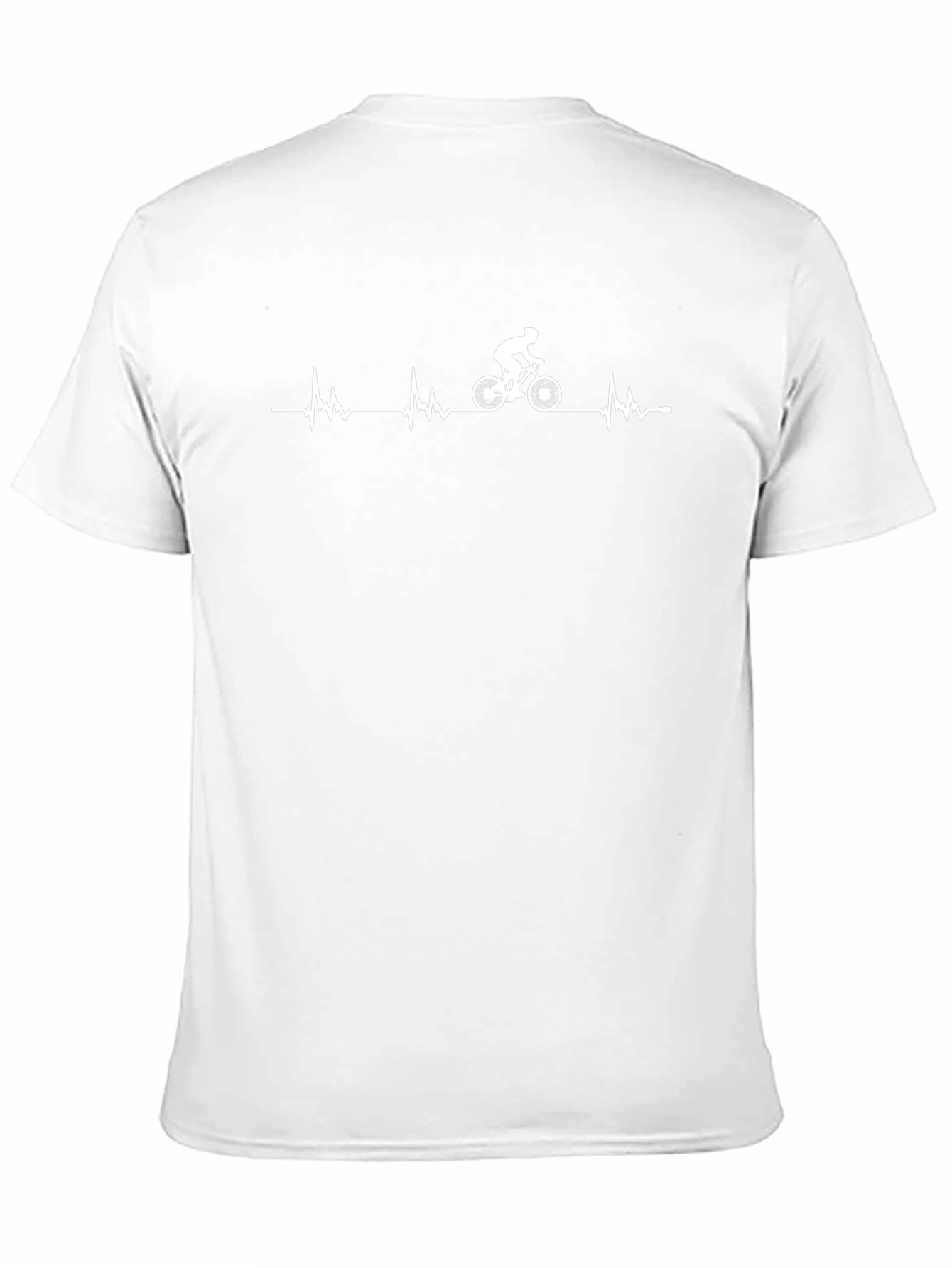 Cycling Heartbeat T-Shirt - Riders Pulse Tee