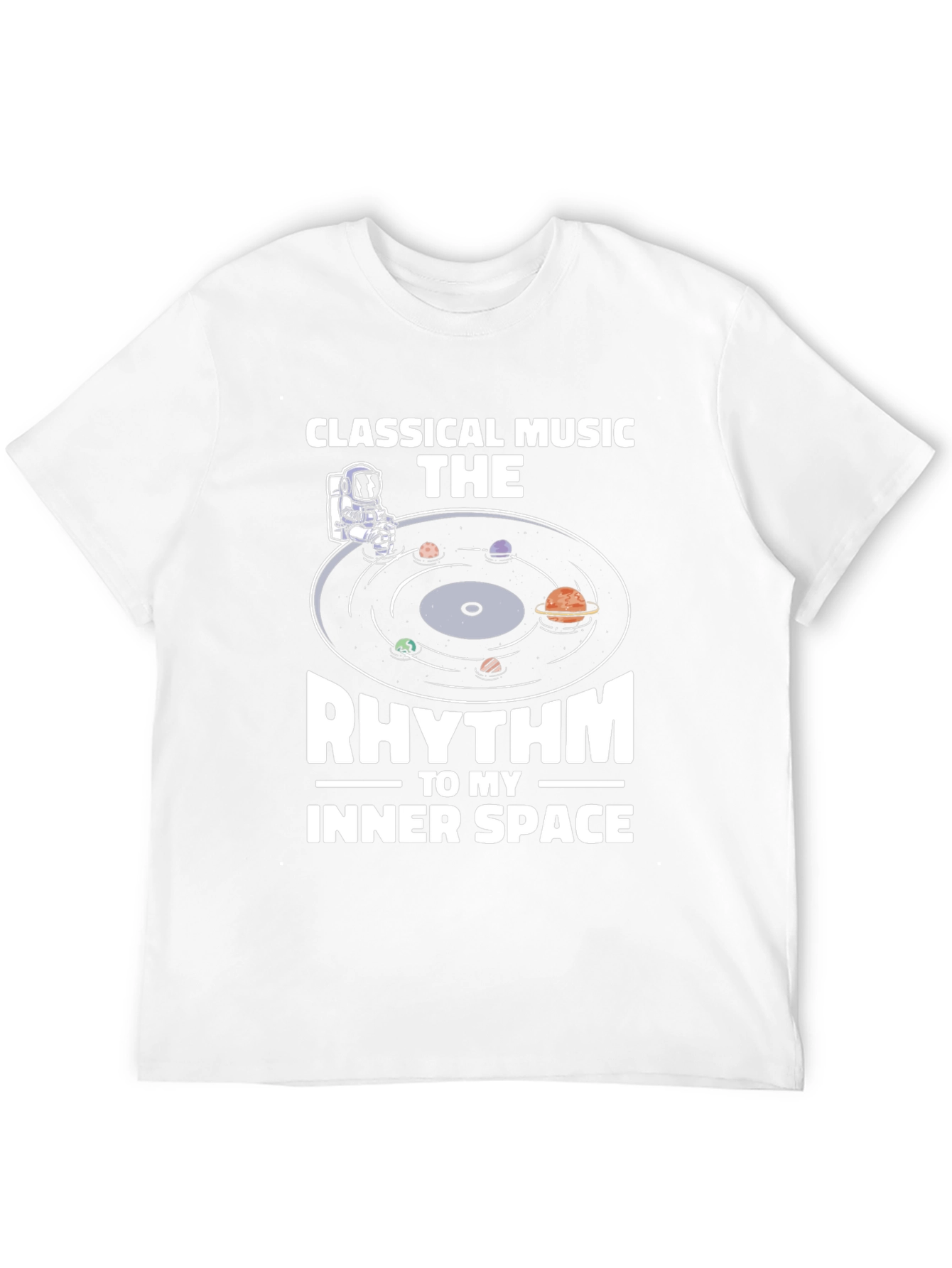 Classical Music Inner Space Rhythm Graphic T-Shirt