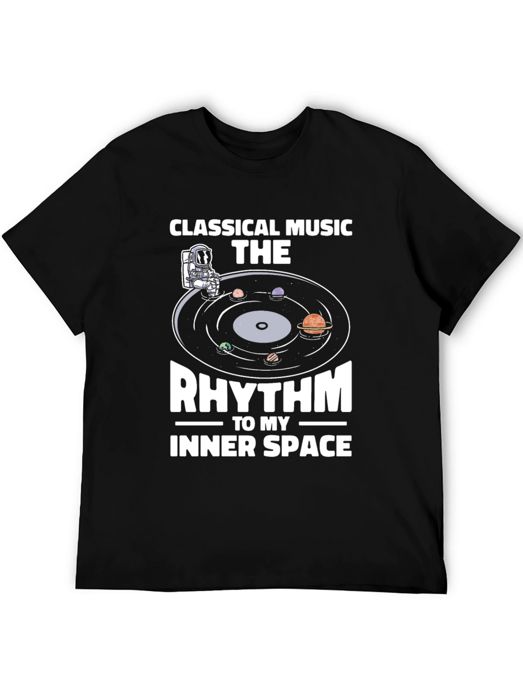 Classical Music Inner Space Rhythm Graphic T-Shirt