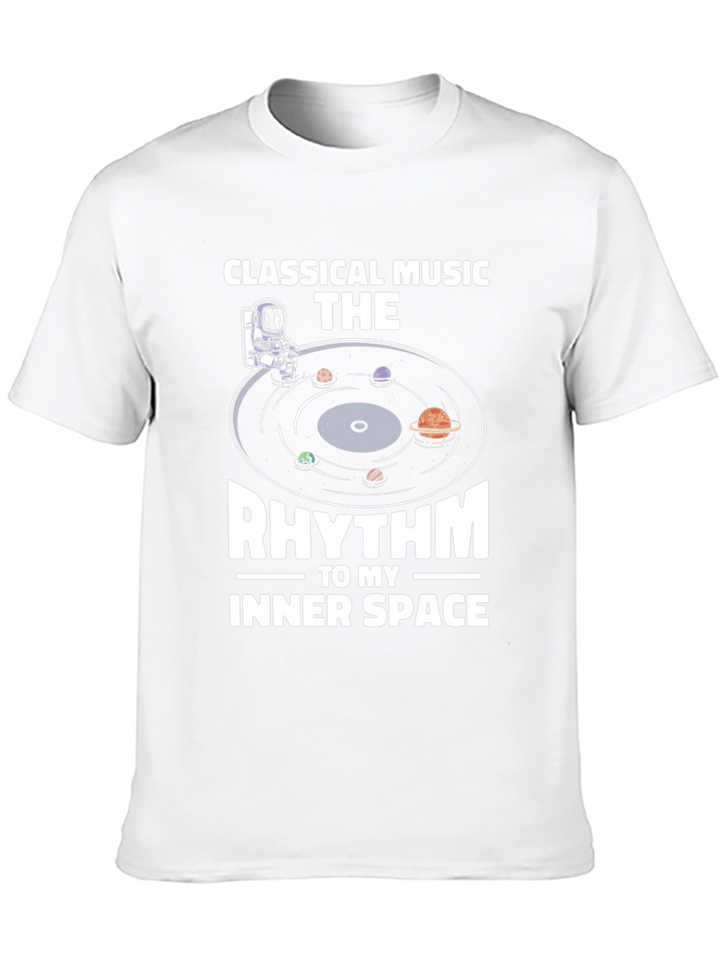 Classical Music Inner Space Rhythm Graphic T-Shirt