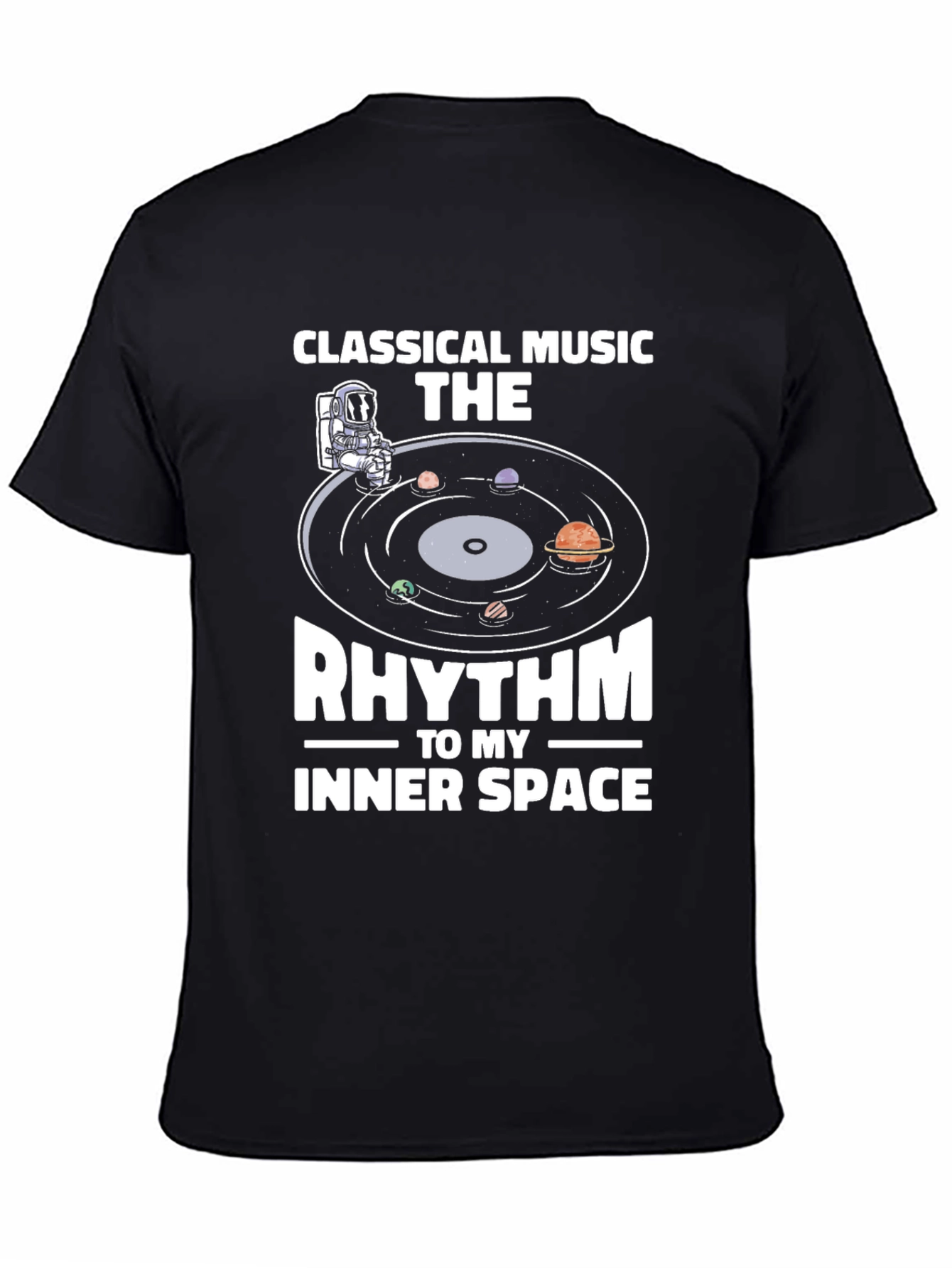 Classical Music Inner Space Rhythm Graphic T-Shirt