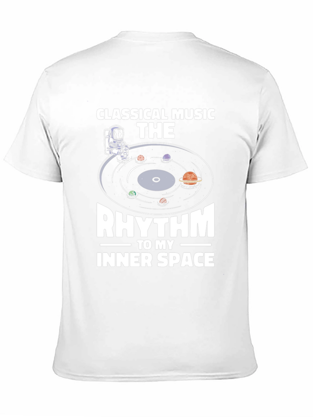 Classical Music Inner Space Rhythm Graphic T-Shirt