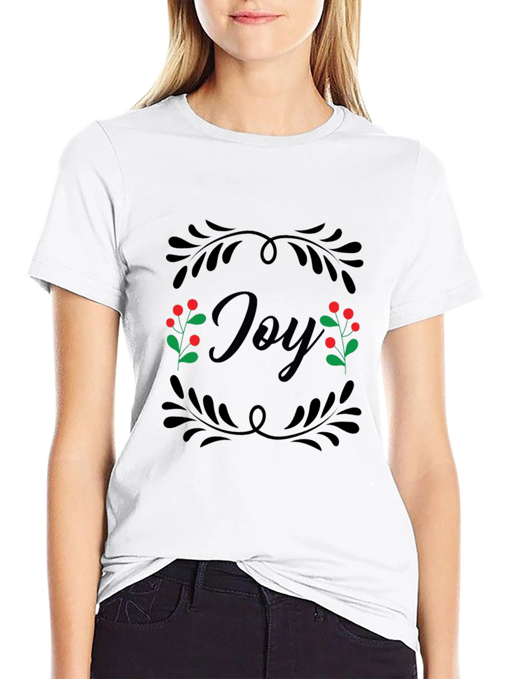 Joy Graphic Tee - Holiday Spirit