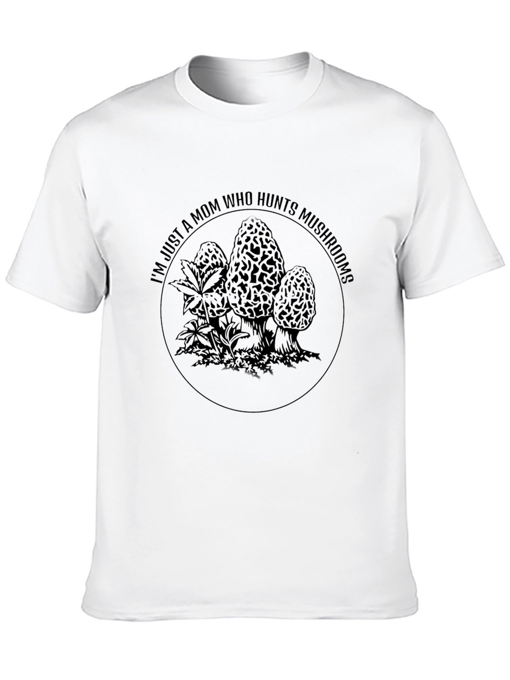 Mushroom Hunting Mom T-Shirt
