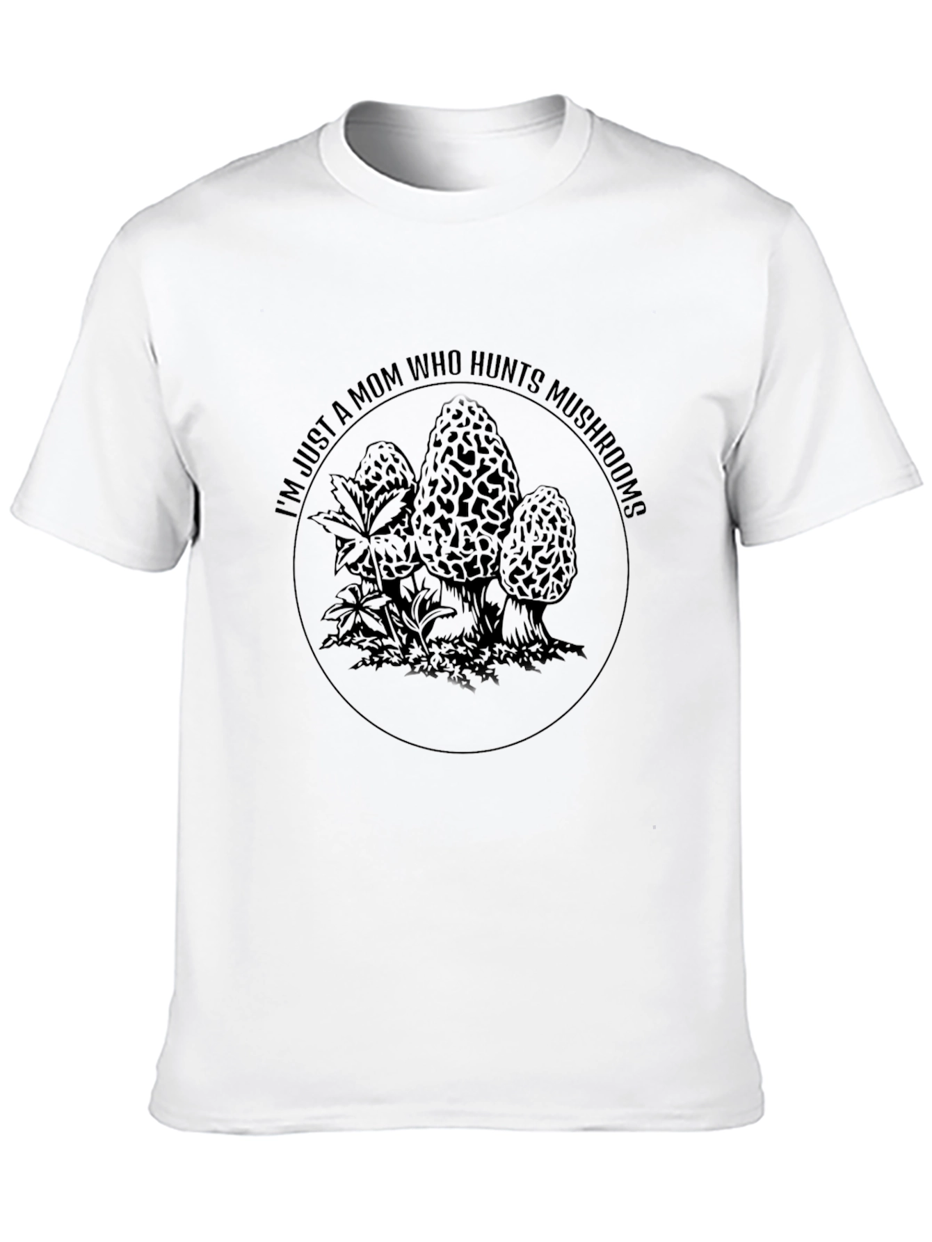 Mushroom Hunting Mom T-Shirt