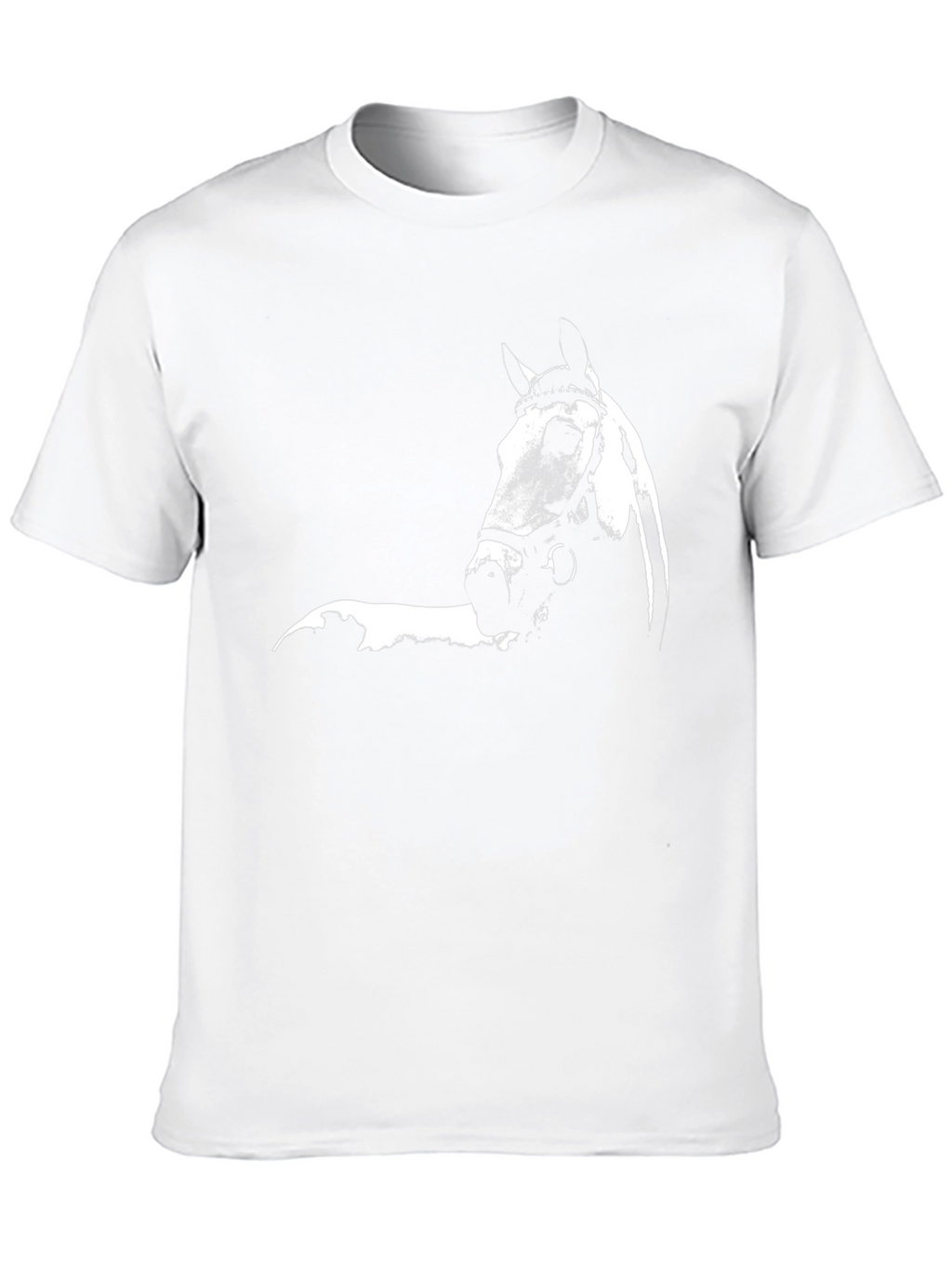 Horse Graphic Black T-Shirt