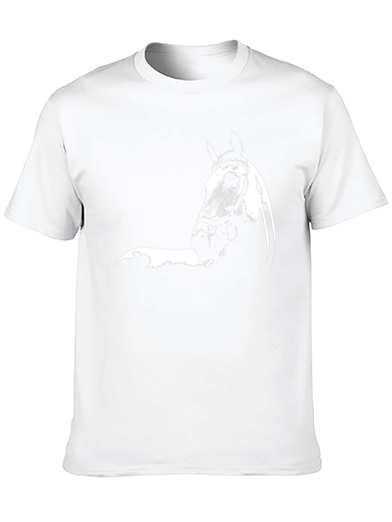 Horse Graphic Black T-Shirt