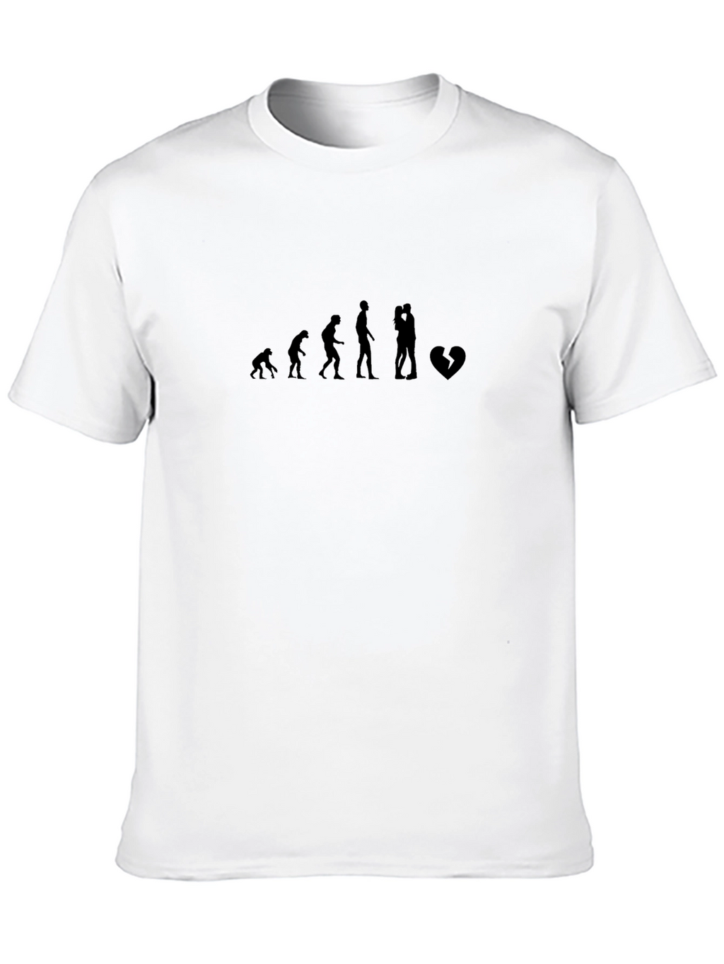 Evolution of Love Graphic T-Shirt