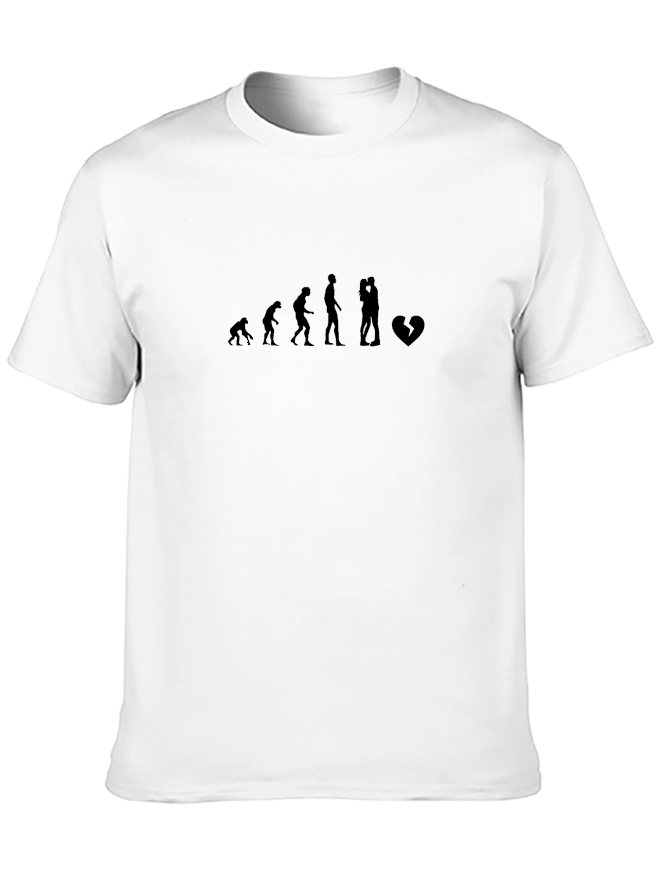 Evolution of Love Graphic T-Shirt