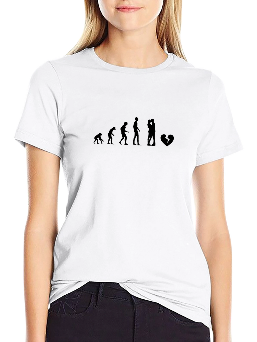 Evolution of Love Graphic T-Shirt