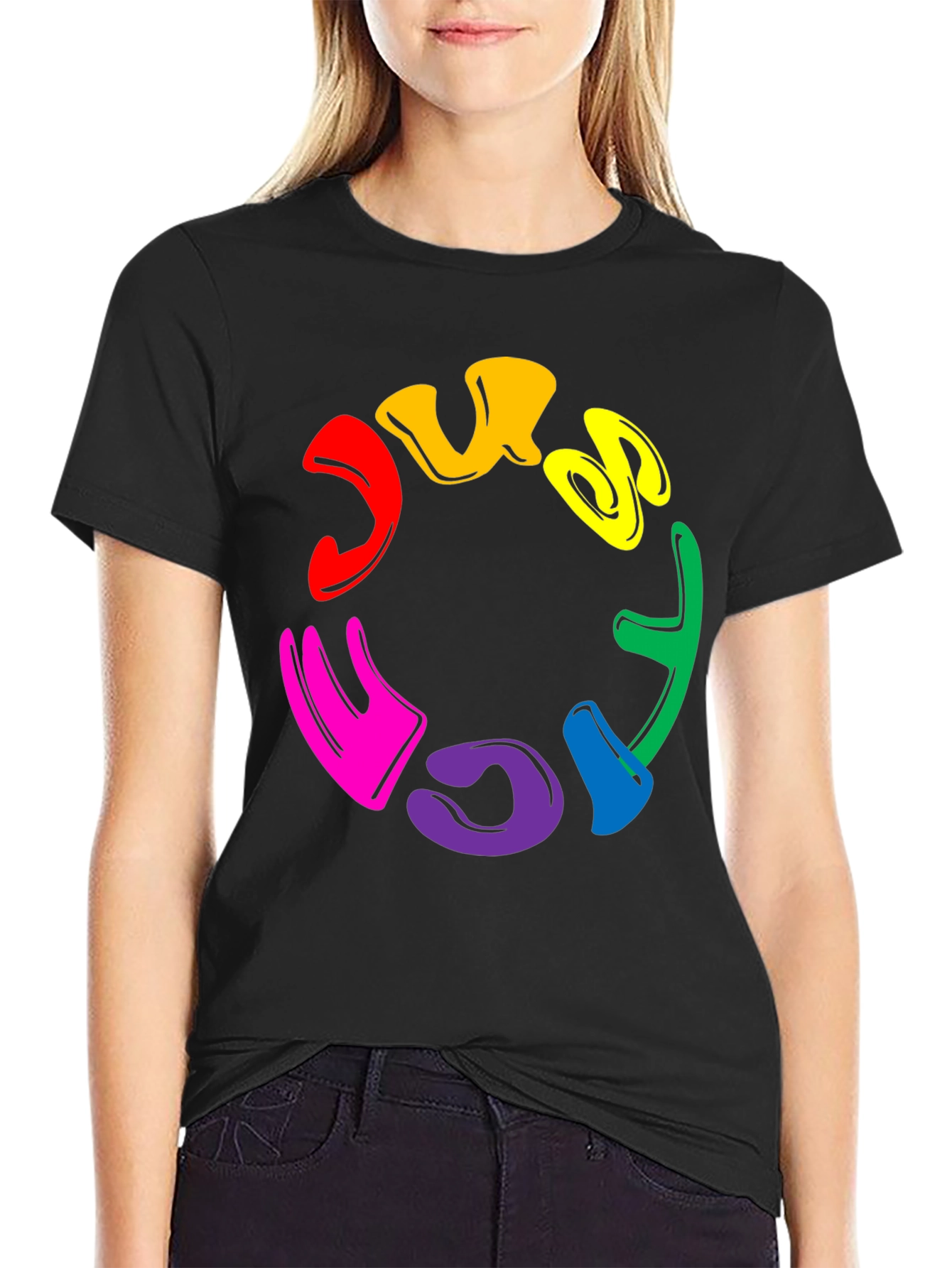 Just Do It Rainbow T-Shirt