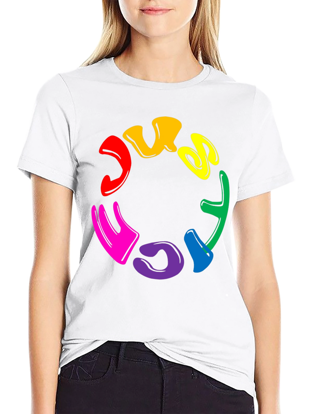 Just Do It Rainbow T-Shirt
