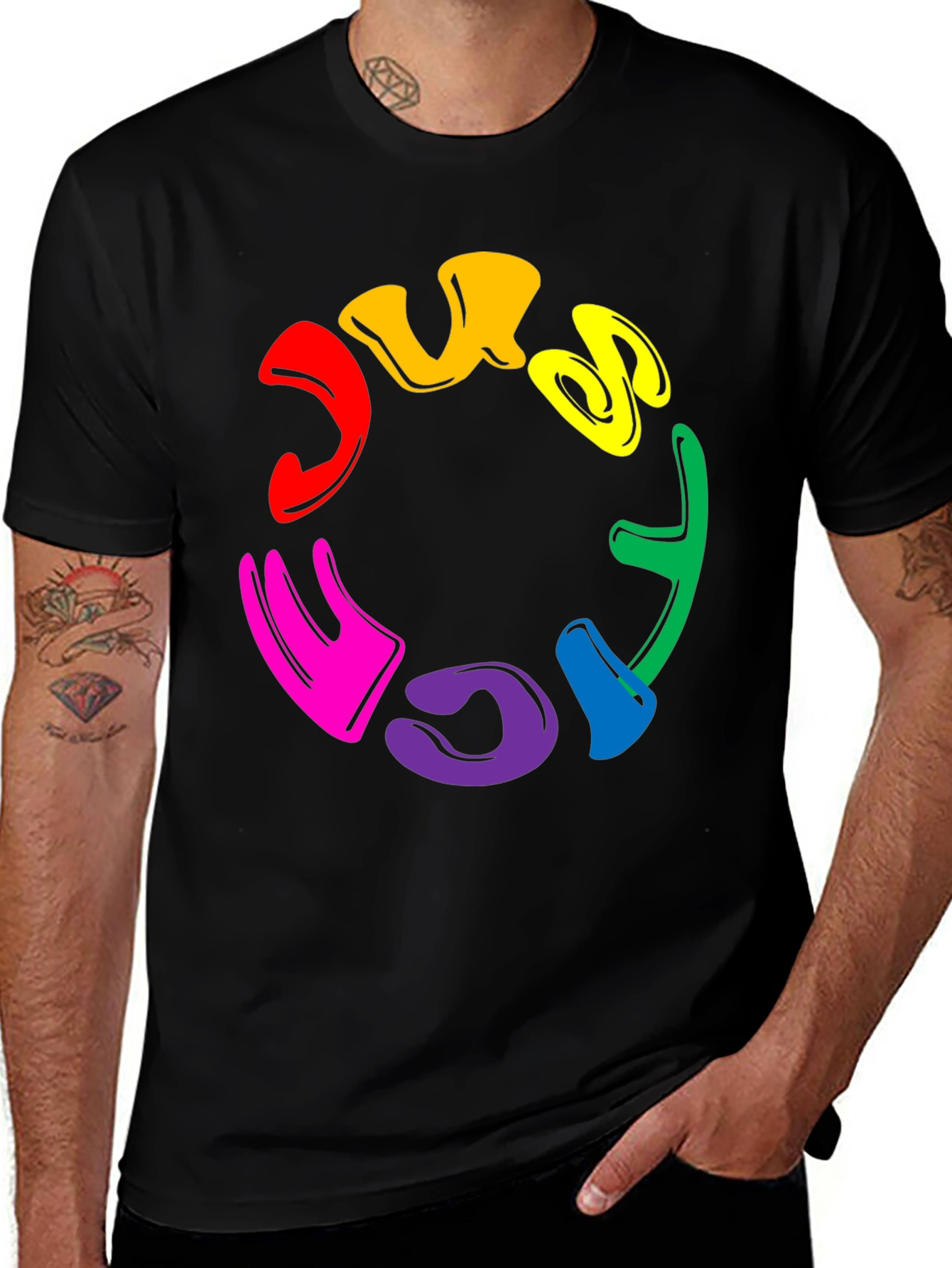 Just Do It Rainbow T-Shirt