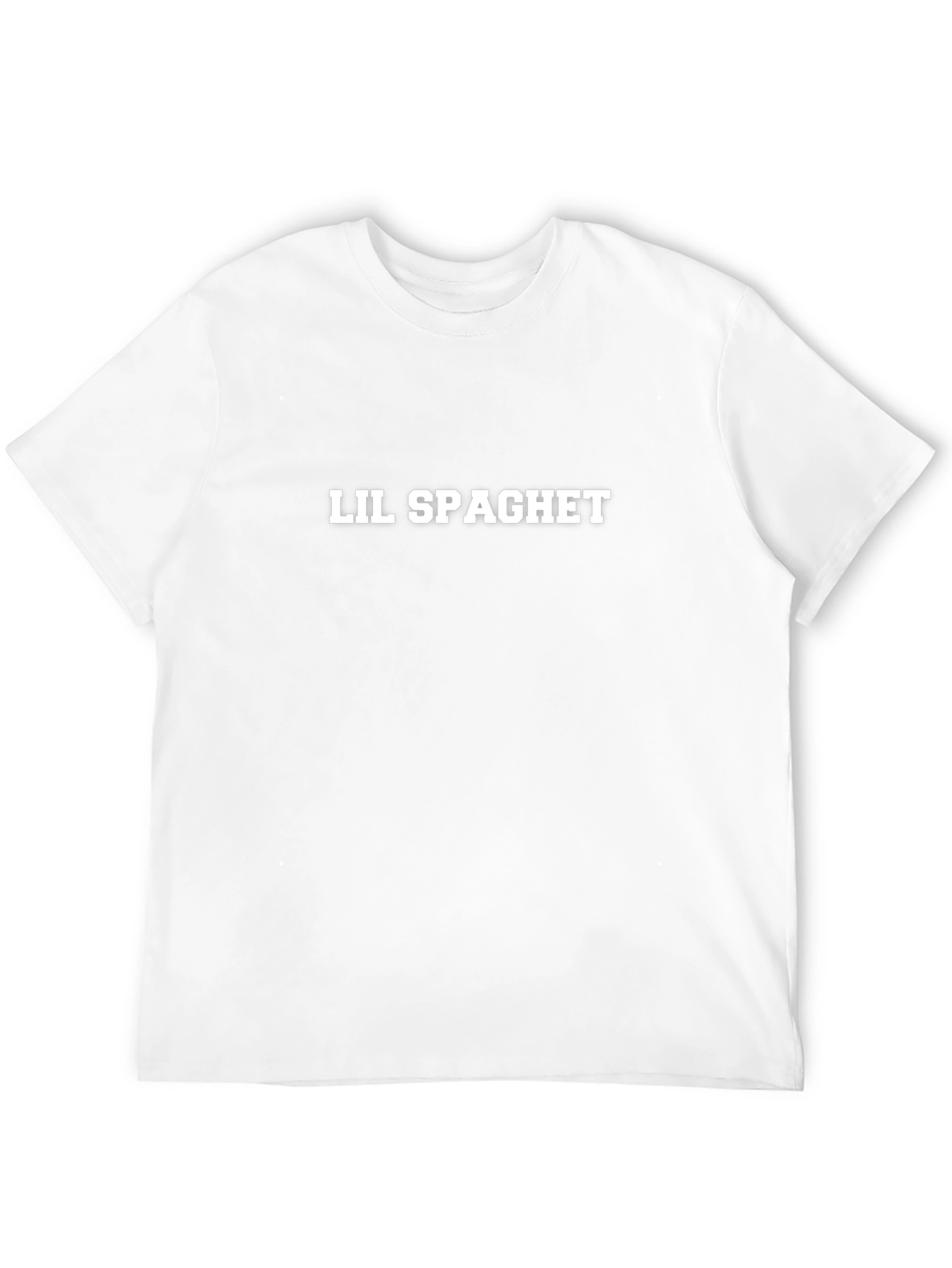Lil Spaghetti Black Graphic T-Shirt