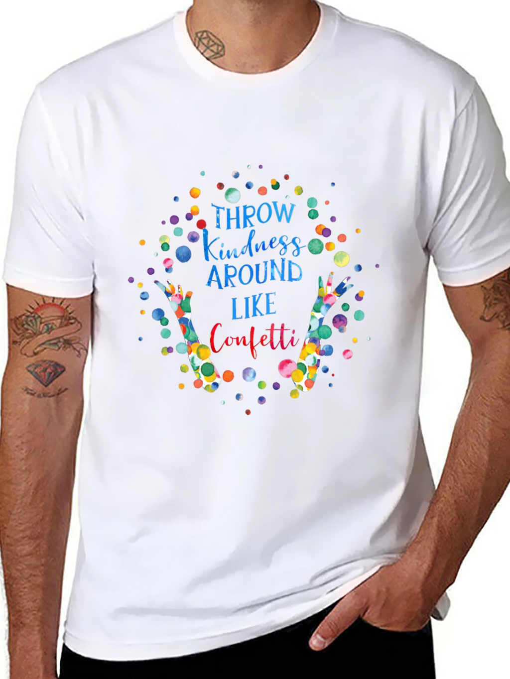 Kindness Confetti Graphic Tee