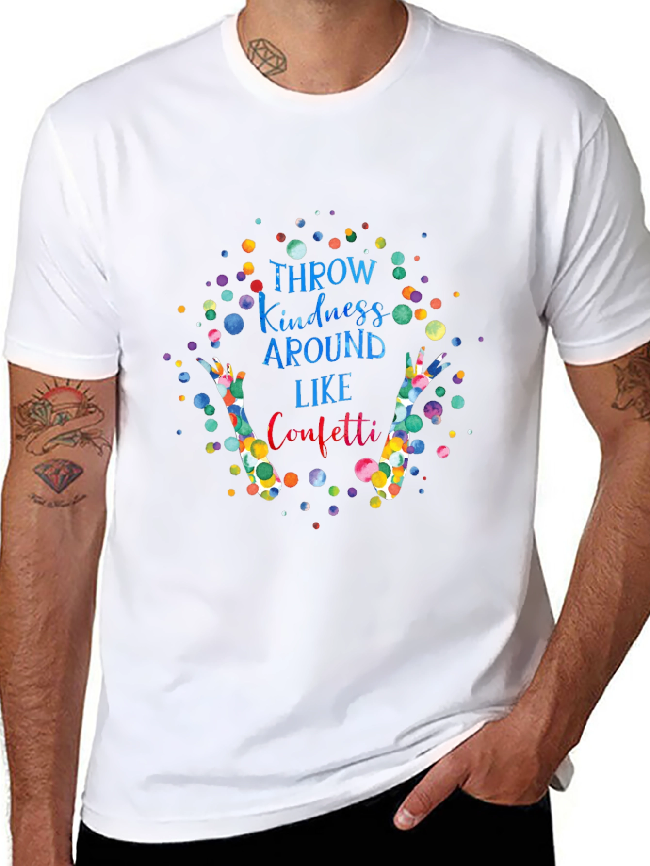 Kindness Confetti Graphic Tee