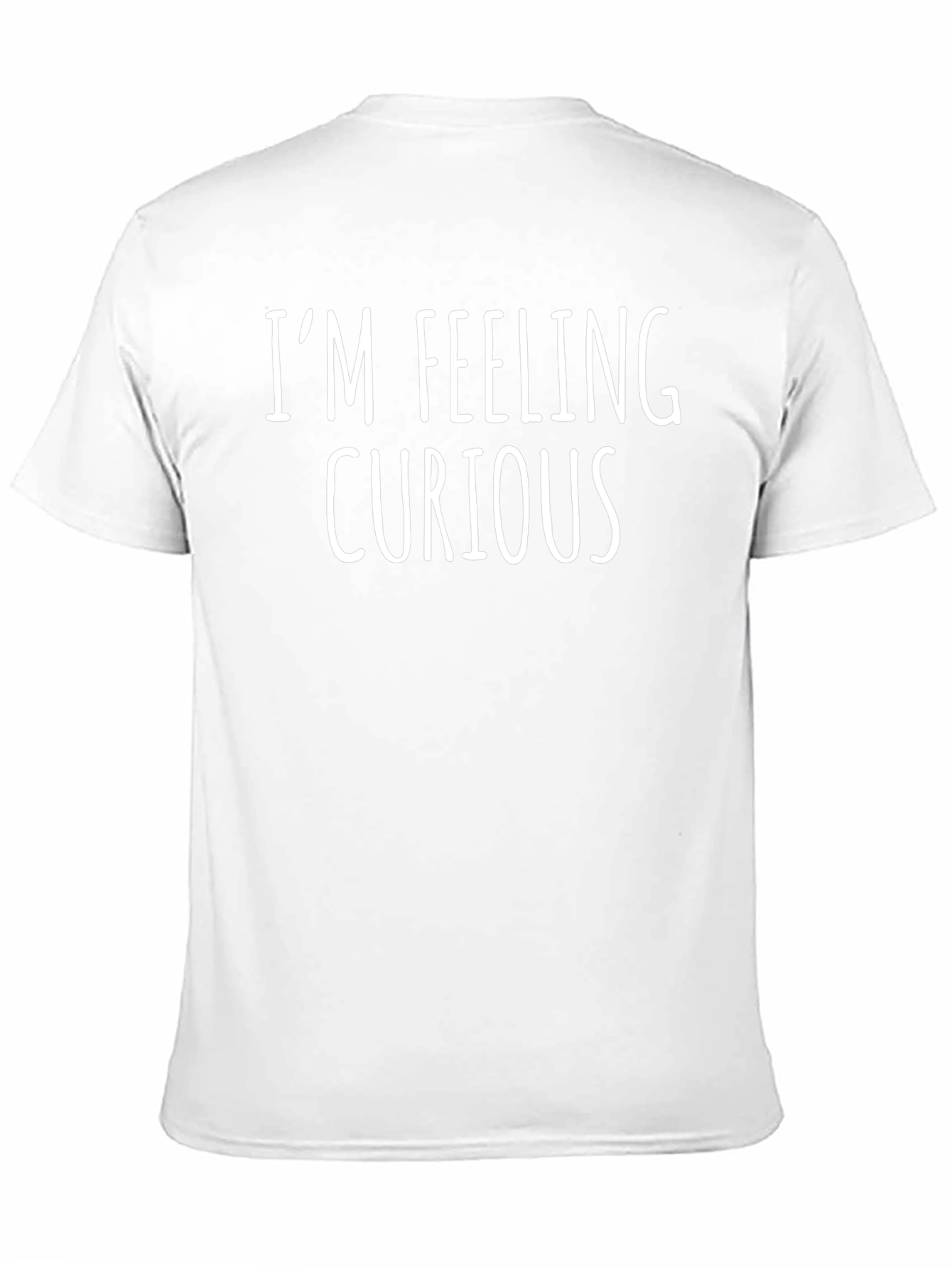 Im Feeling Curious Black T-Shirt