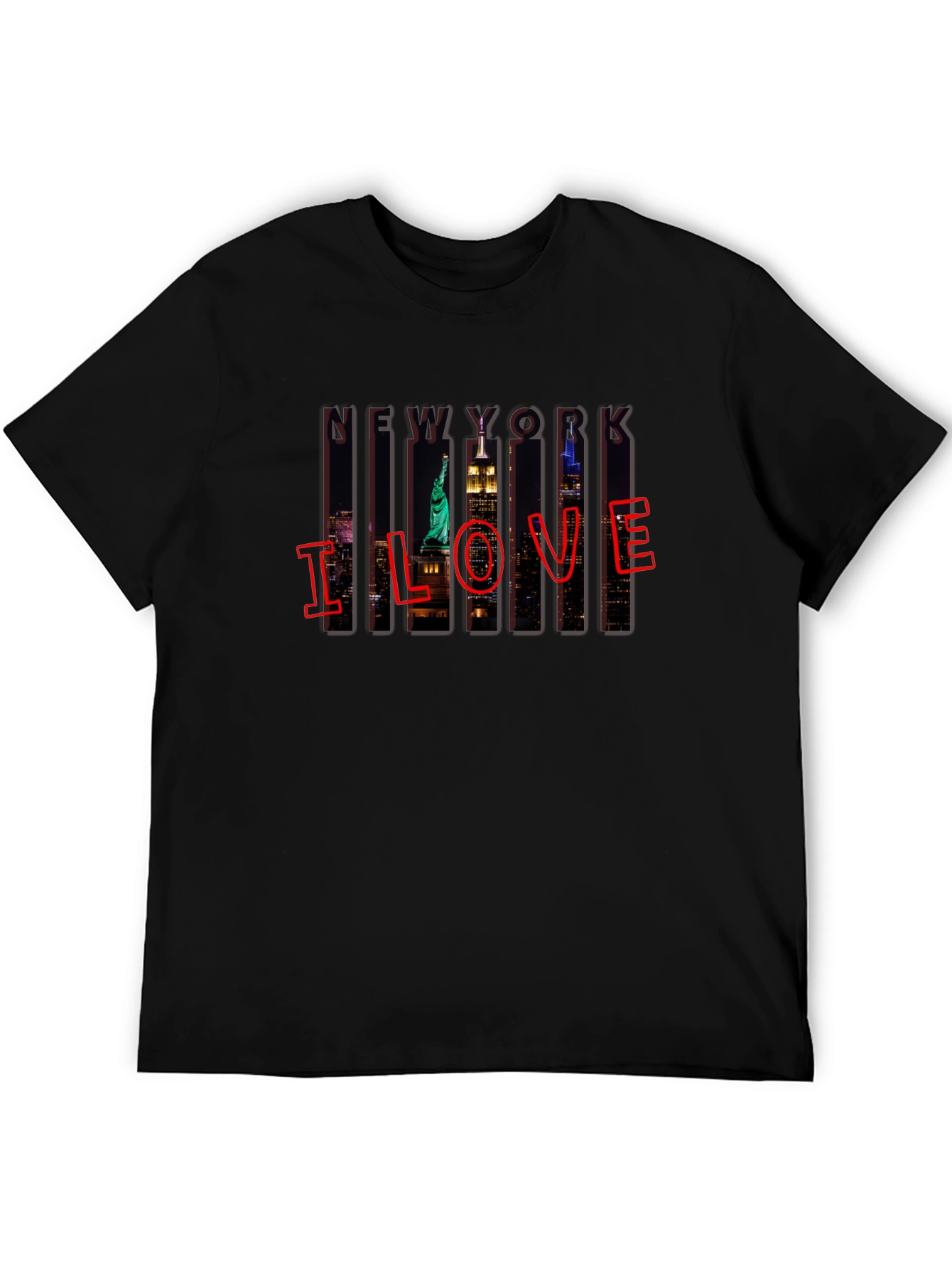 I Love New York Black T-Shirt