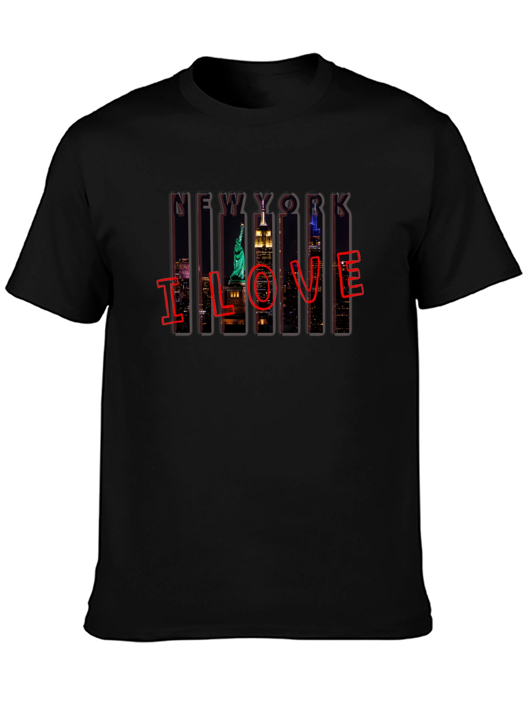 I Love New York Black T-Shirt