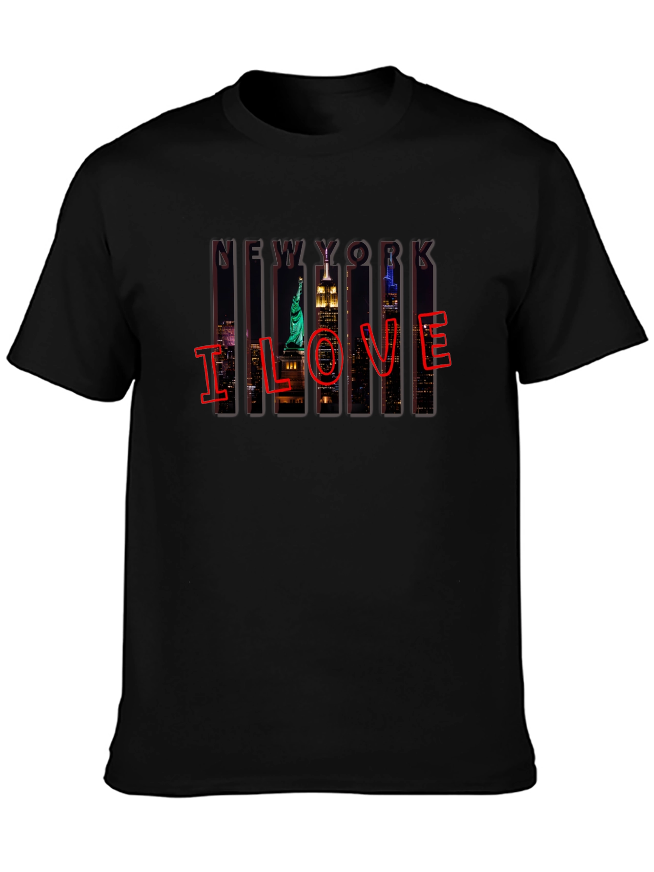 I Love New York Black T-Shirt
