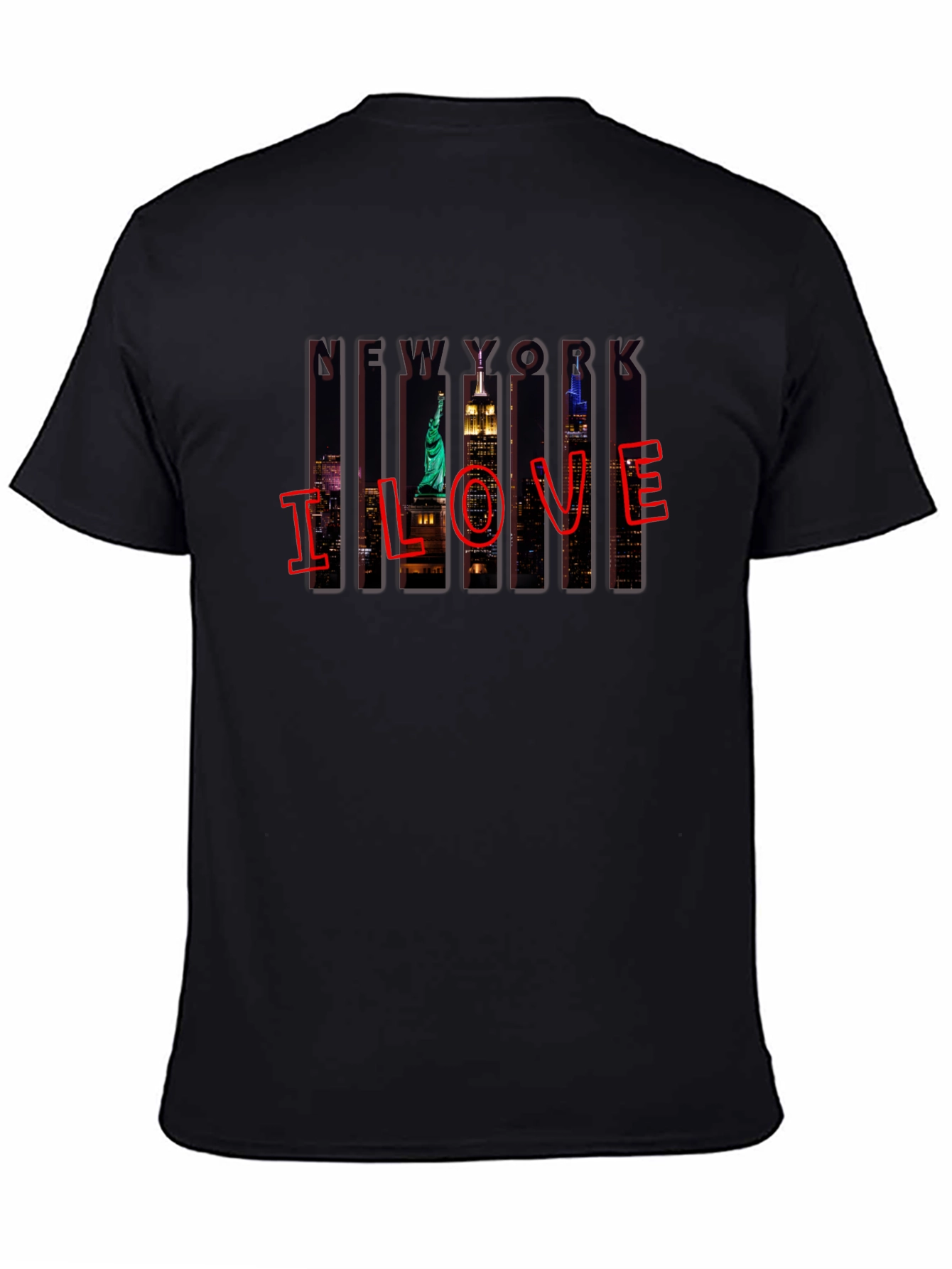 I Love New York Black T-Shirt