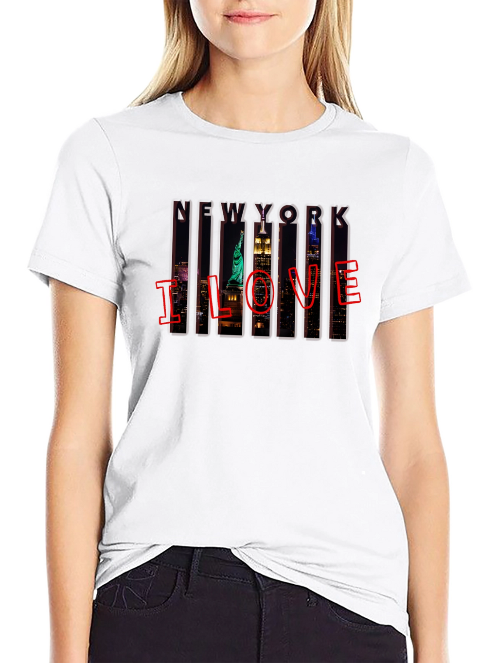 I Love New York Black T-Shirt