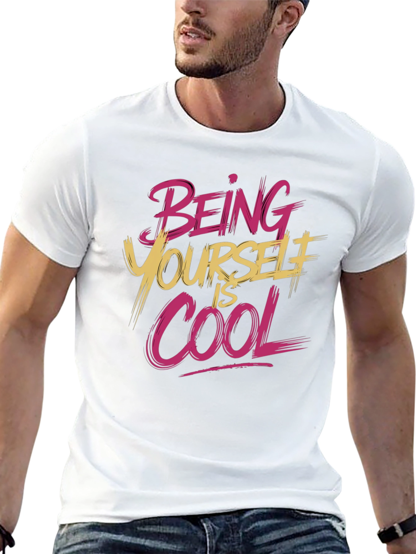 Being Yourself is Cool Graphic Tee