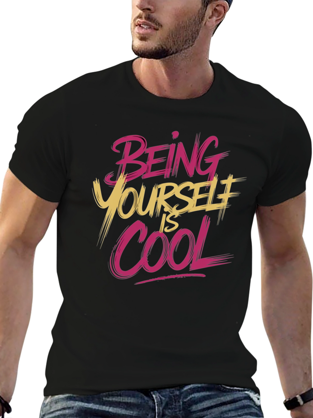 Being Yourself is Cool Graphic Tee