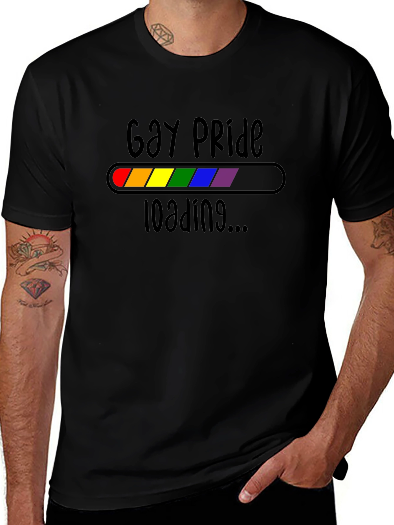 Gay Pride Loading T-Shirt